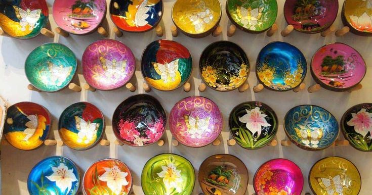 Traditional artisan creating lacquerware in Ho Chi Minh craft village