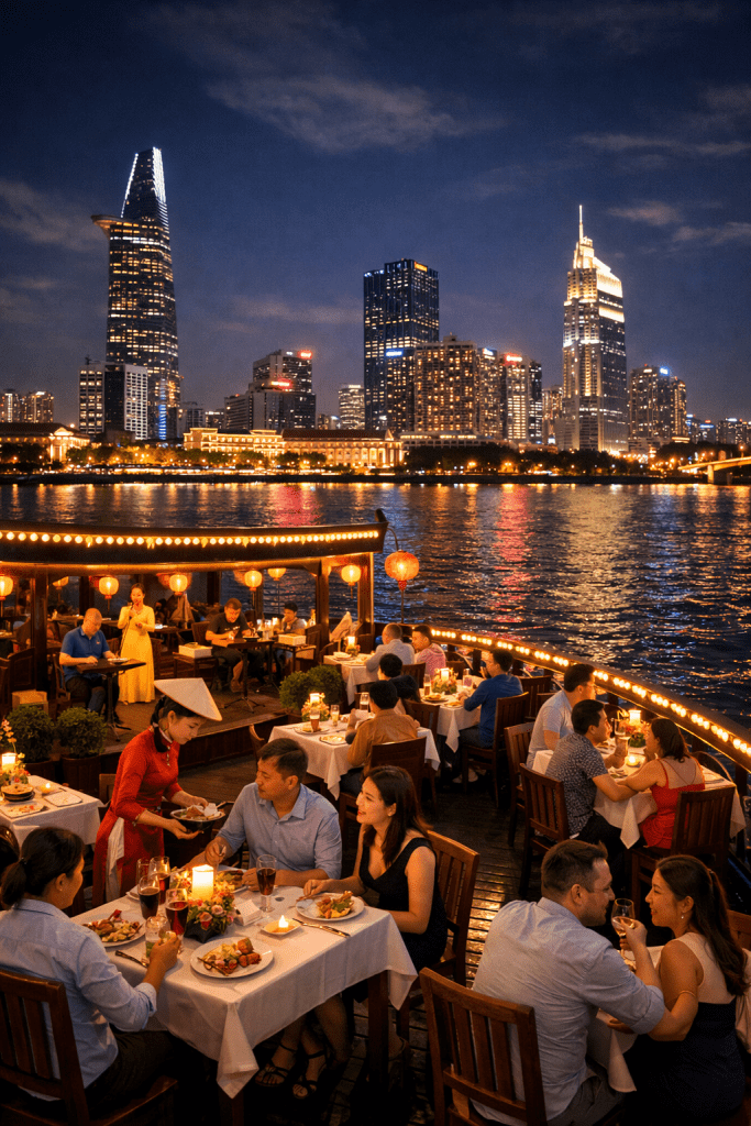 Saigon River Night Cruise: Best Evening Experience in Ho Chi Minh City ...